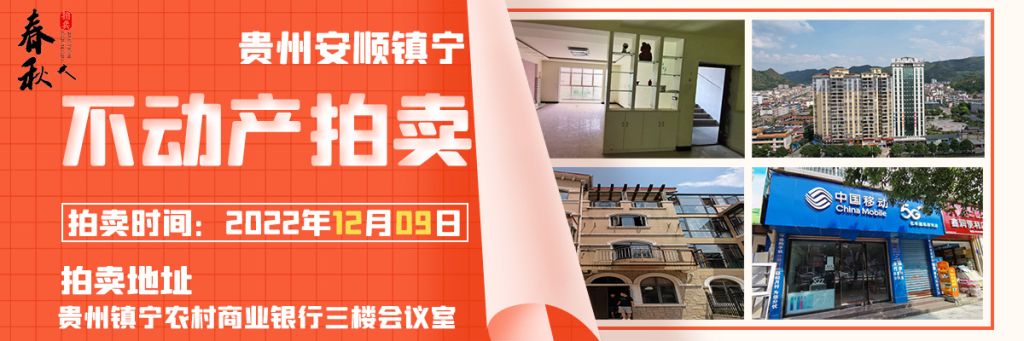 【12月09日】鎮(zhèn)寧縣商鋪、住宅、商業(yè)展位拍賣公告